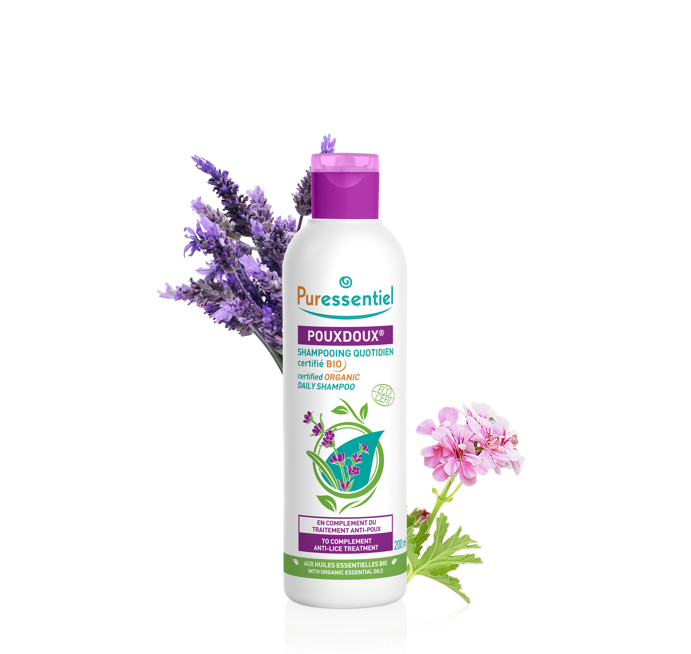 Daily Pouxdoux Shampoo® Certified BIO - 200 ml