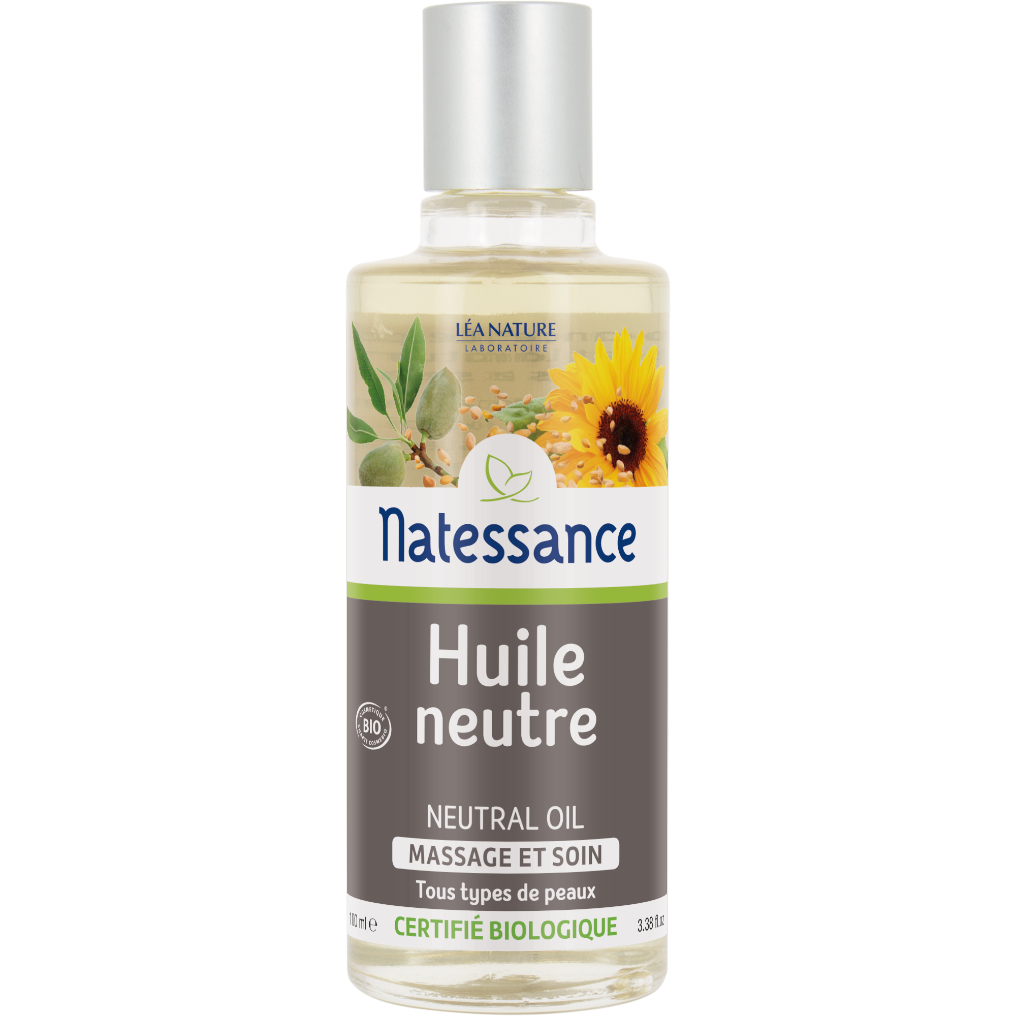 100% PURE NEUTRAL OIL - CERTIFIED ORGANIC