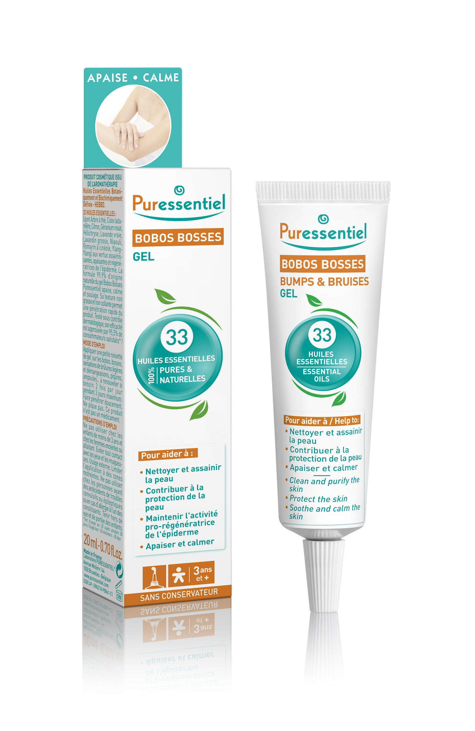 Bobos Bosses Gel with 33 Essential Oils - 20 ml