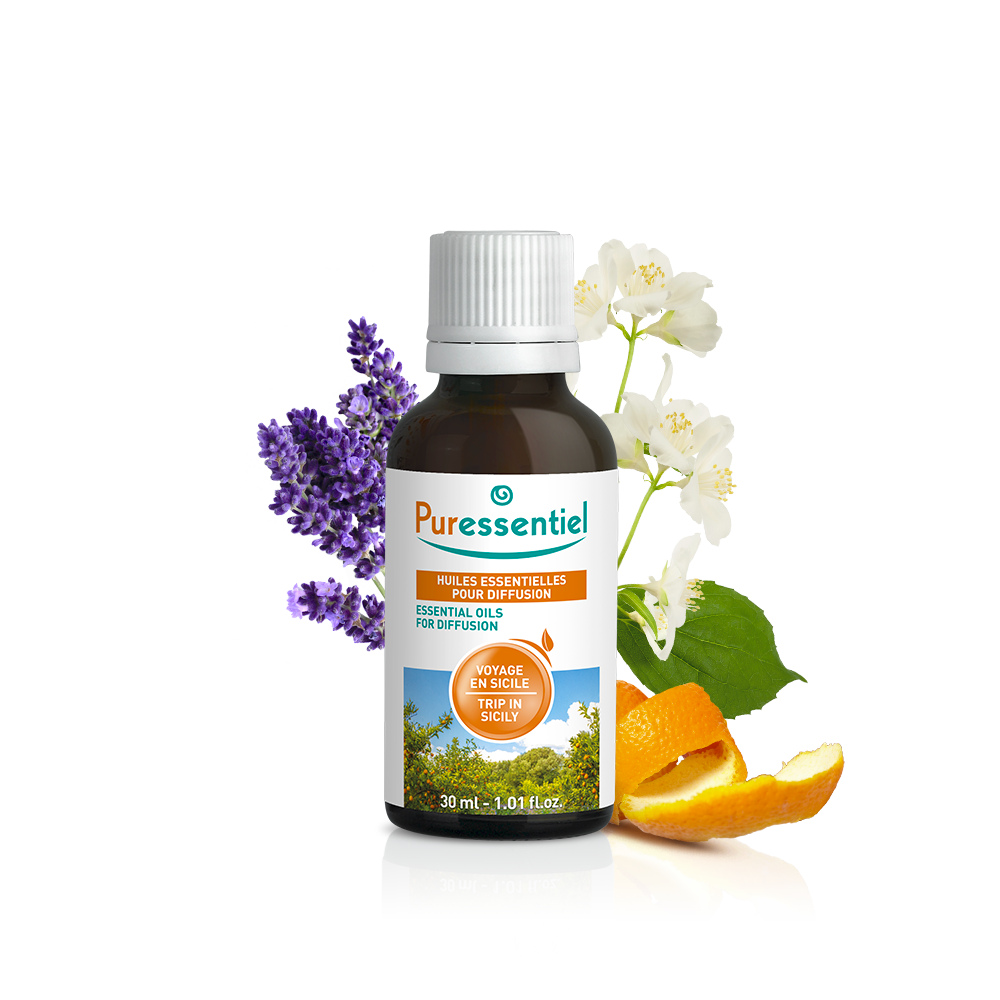Diffuse Travel to Sicily - Essential Oils for Diffusion - 30 ml