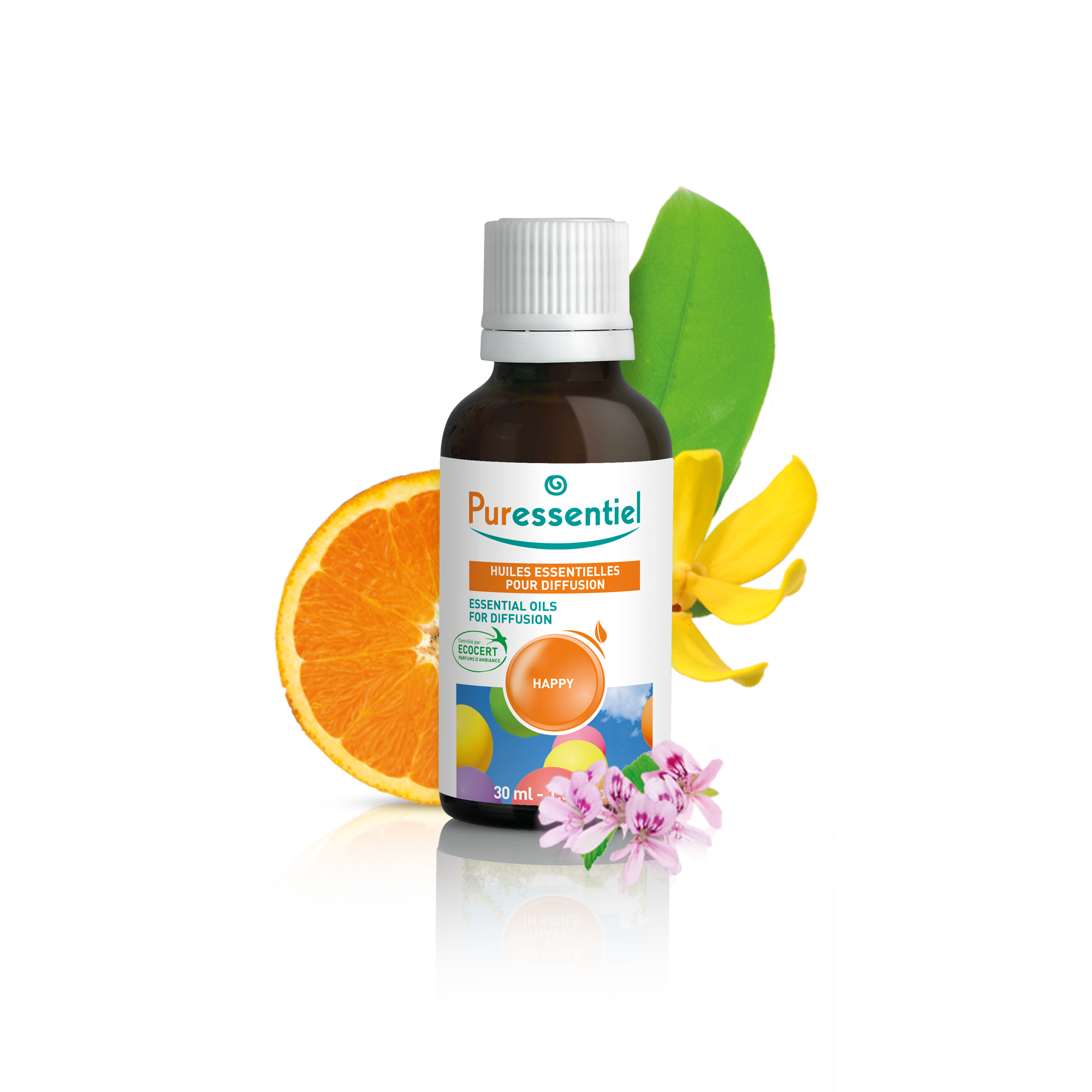 Happy Diffuse - Essential Oils for Diffusion - 30 ml