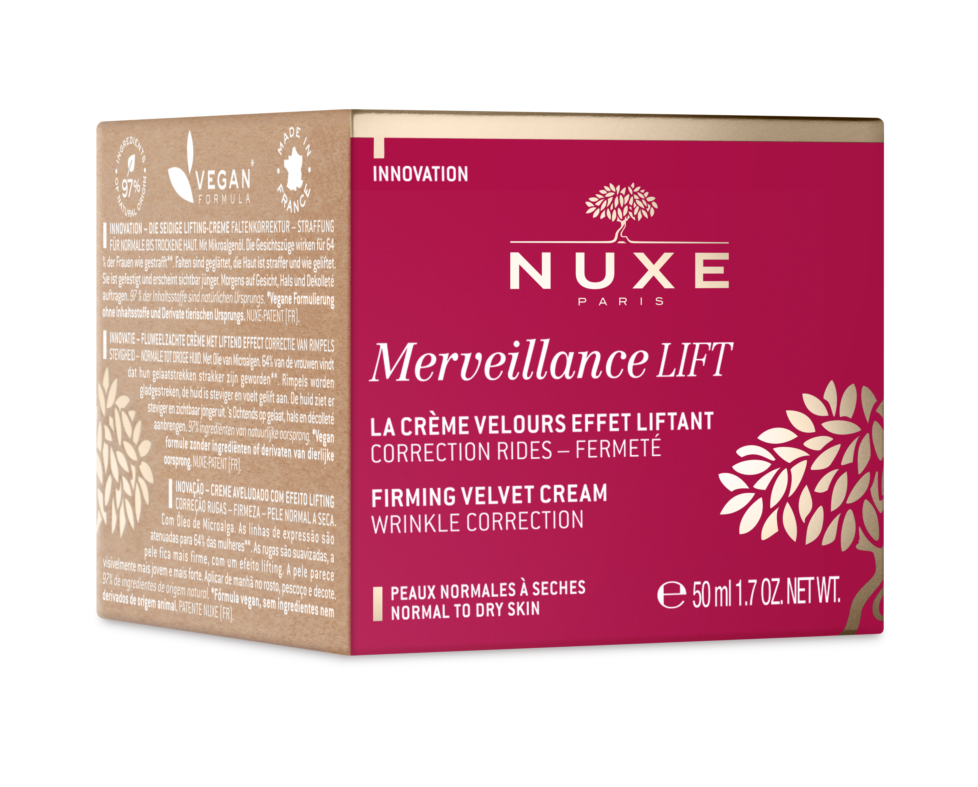 NUXE MERVEILLANCE LIFT FIRMING VELVET CREAM 50ML