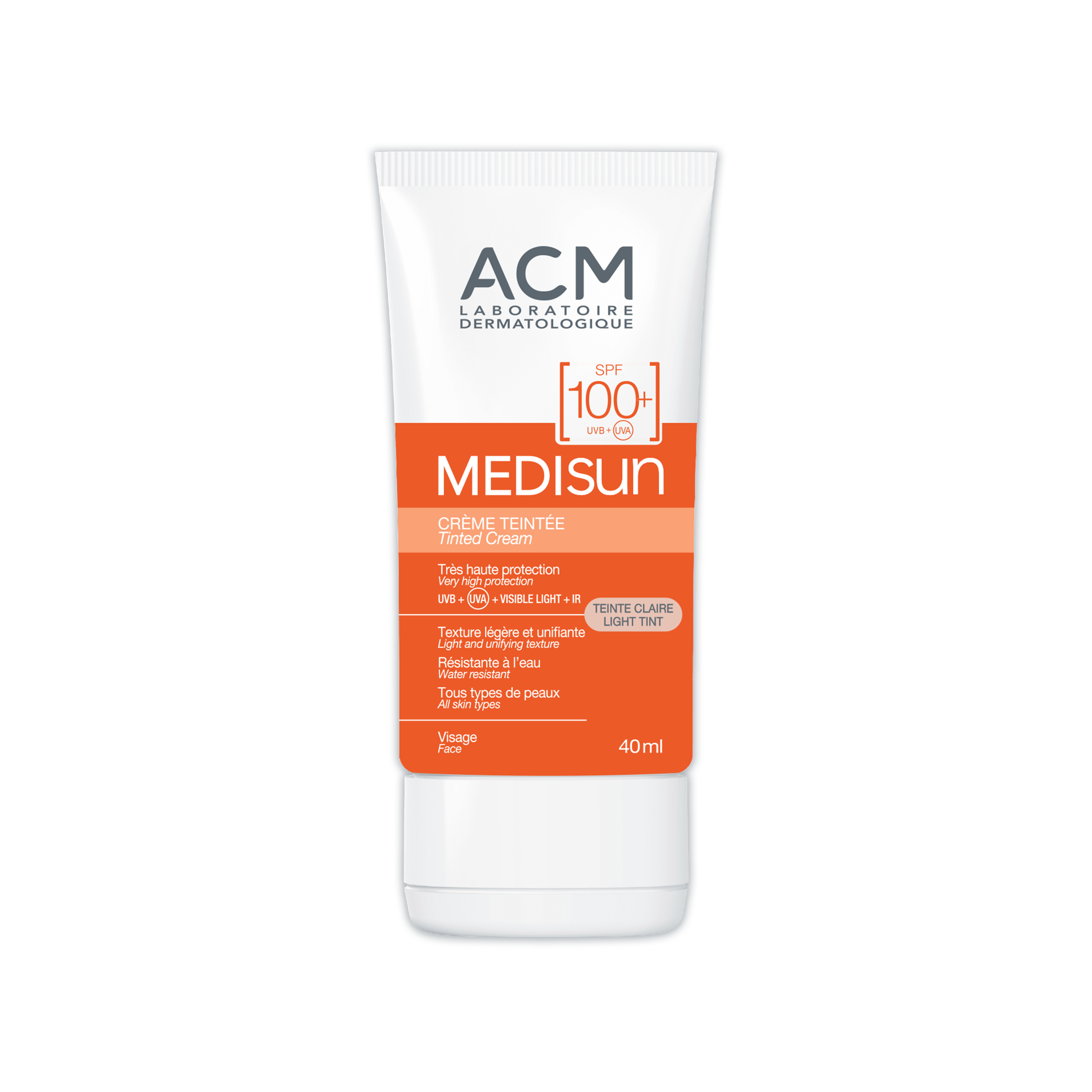 ACM MEDISUN TINTED CREAM SPF100+ (LIGHT TINT) 40ML