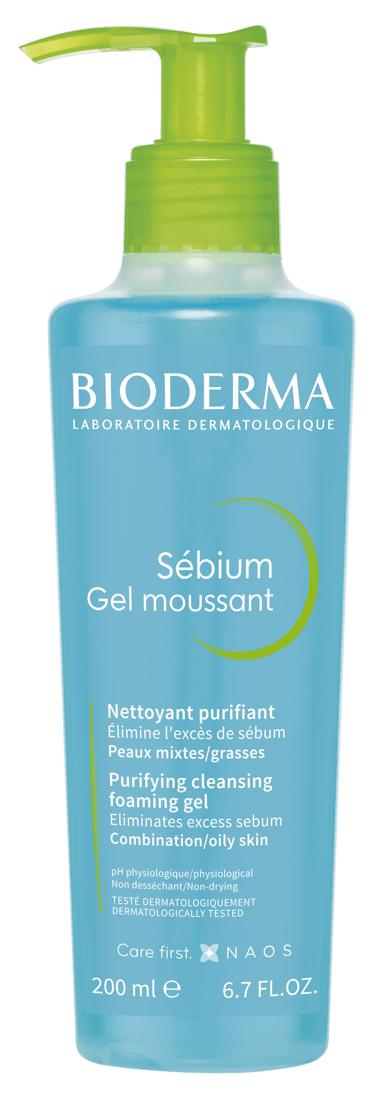 BIODERMA SÉBIUM GEL MOUSSANT (PUMP) 200ml