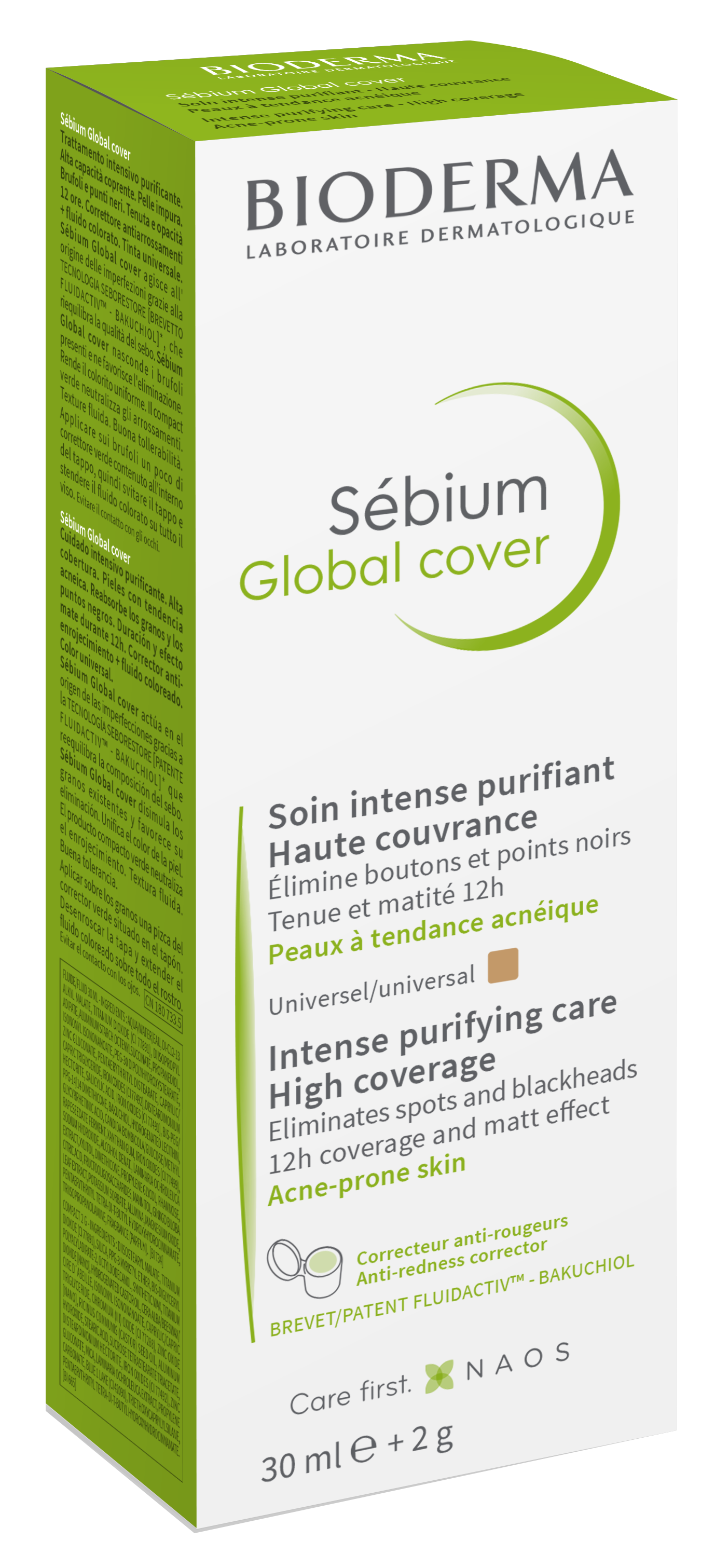 BIODERMA SÉBIUM GLOBAL COVER 30ML
