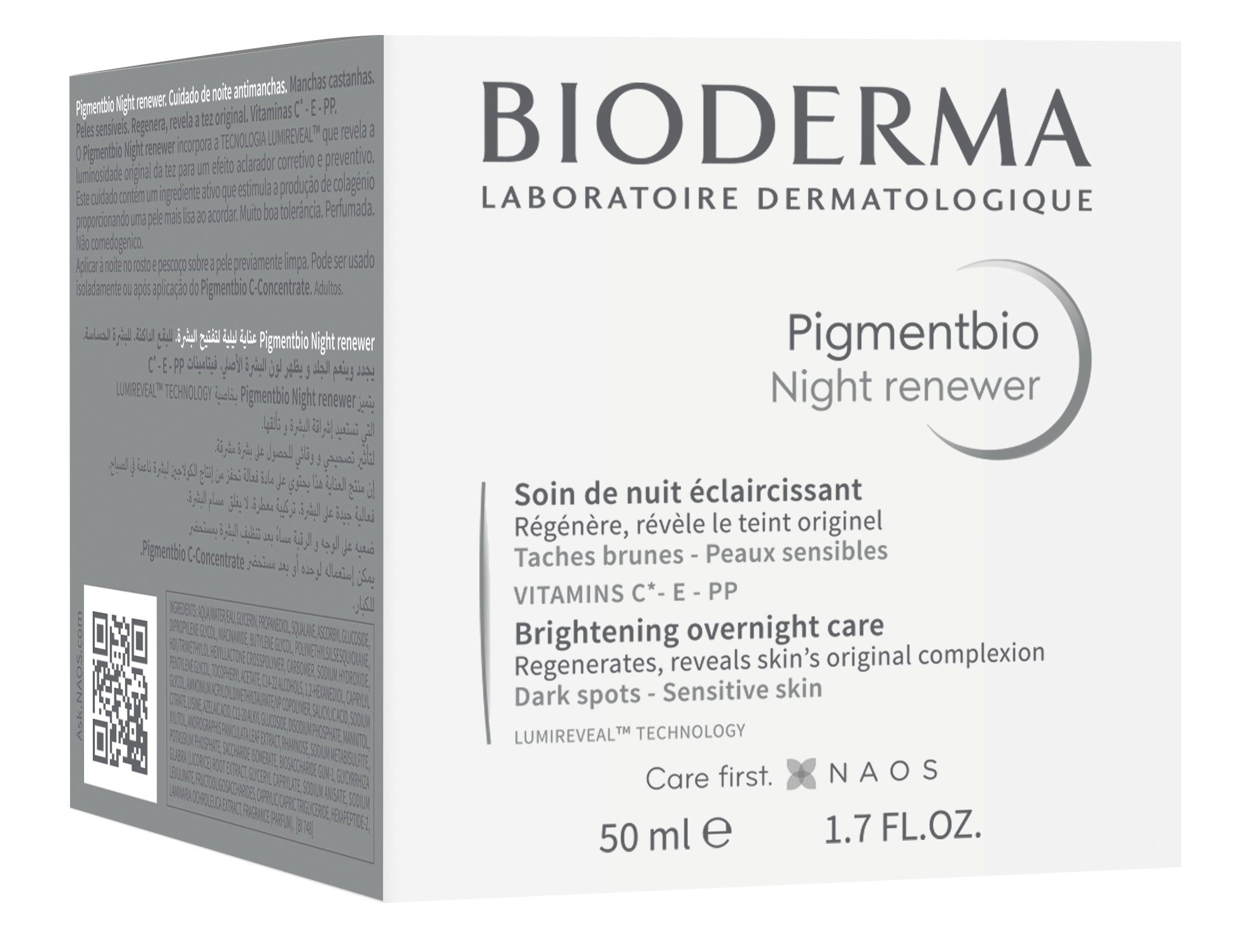 BIODERMA PIGMENTBIO NIGHT RENEWER 50ML