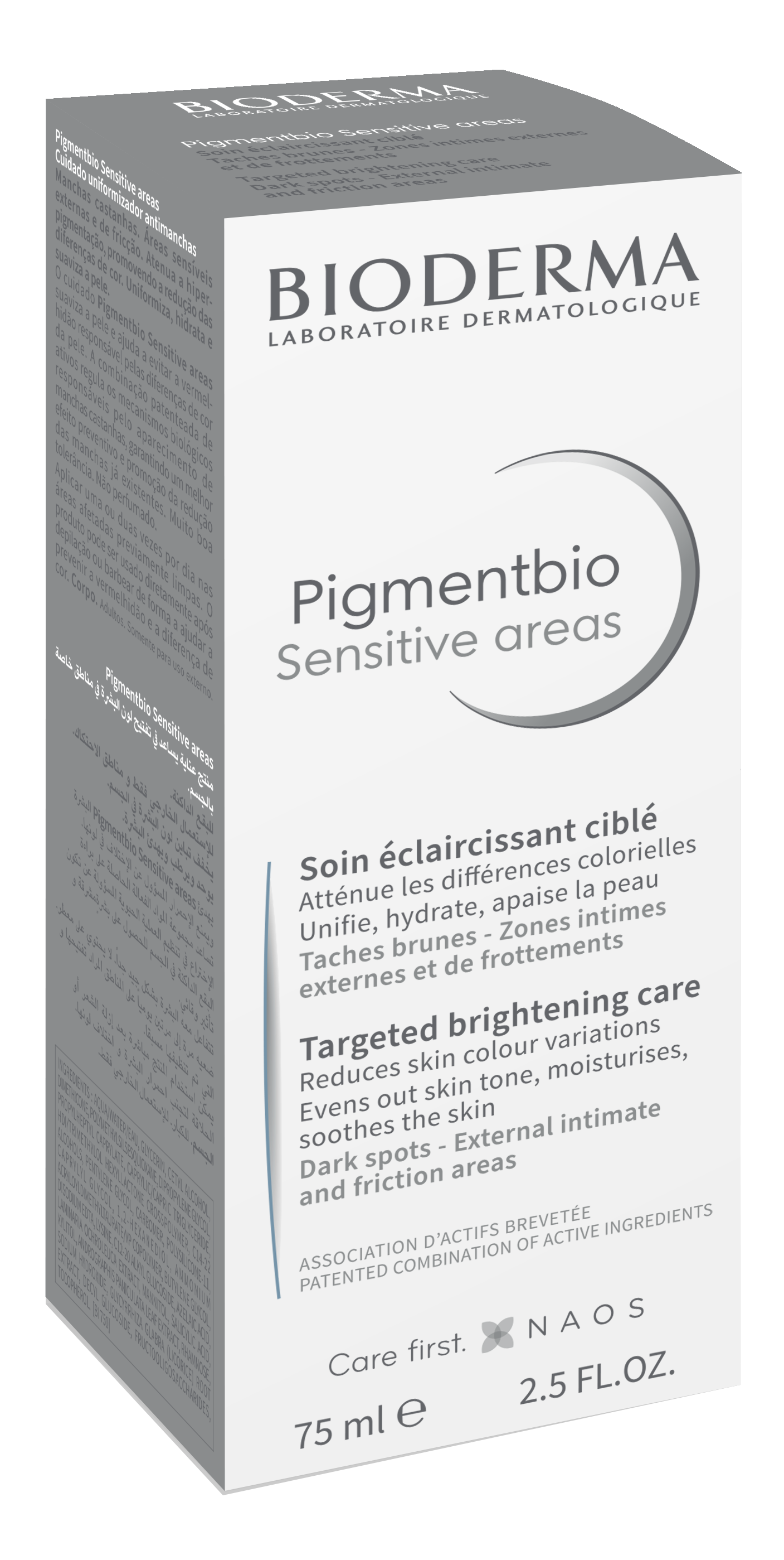 BIODERMA PIGMENTBIO SENSITIVE AREAS 75ML