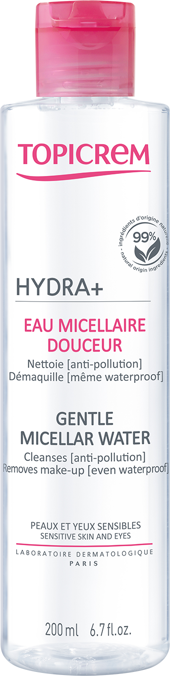 TOPICREM HYDRA+ GENTLE MICELLAR WATER 200ml