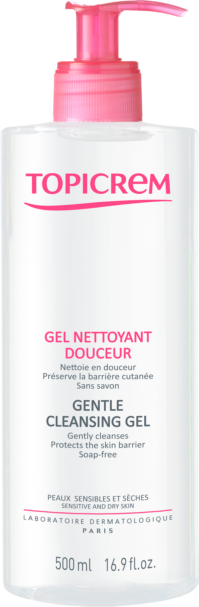 TOPICREM ULTRA-MOISTURIZING GENTLE CLEANSING GEL 500ML