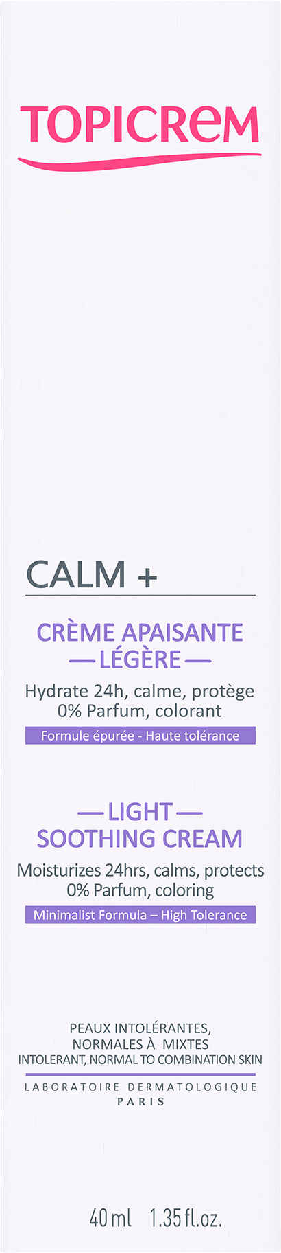 TOPICREM CALM+ LIGHT SOOTHING CREAM 40ML