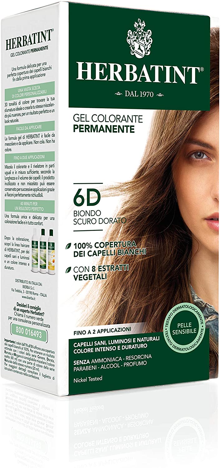 HERBATINT 6D DARK GOLDEN BLONDE 150ML