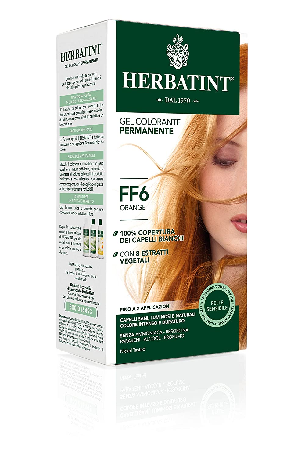 HERBATINT FF6 ORANGE 150ML