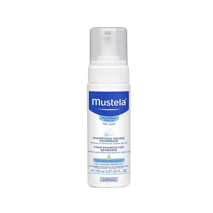 FOAM SHAMPOO FOR NEWBORNS 150ML