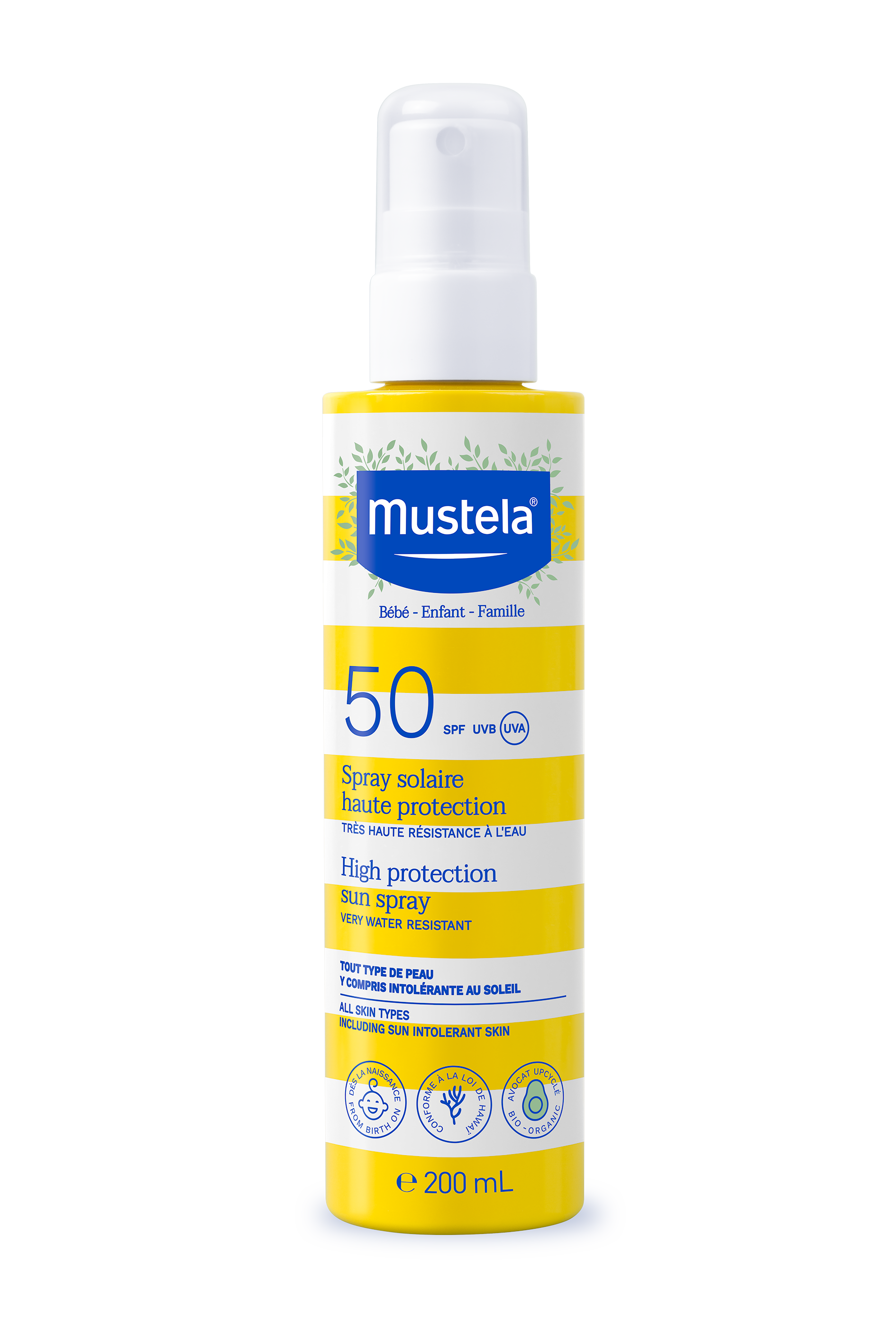 High protection Sun spray SPF50
