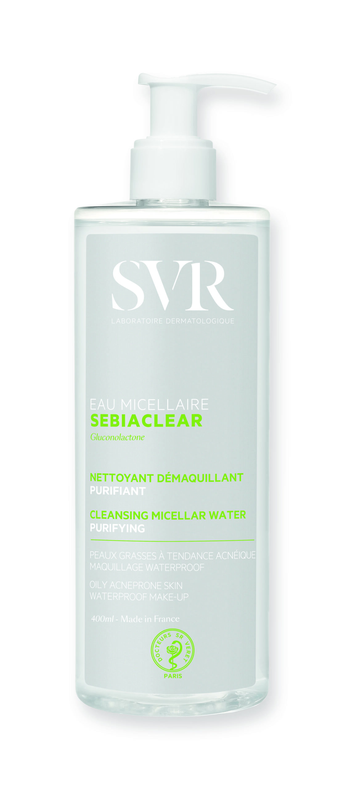 SVR SEBIACLEAR MICELLAR WATER 400ML